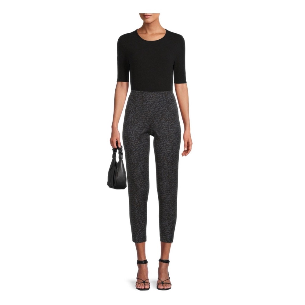 Time and Tru Women's Leopard Slim Dress Pants (Size 18)